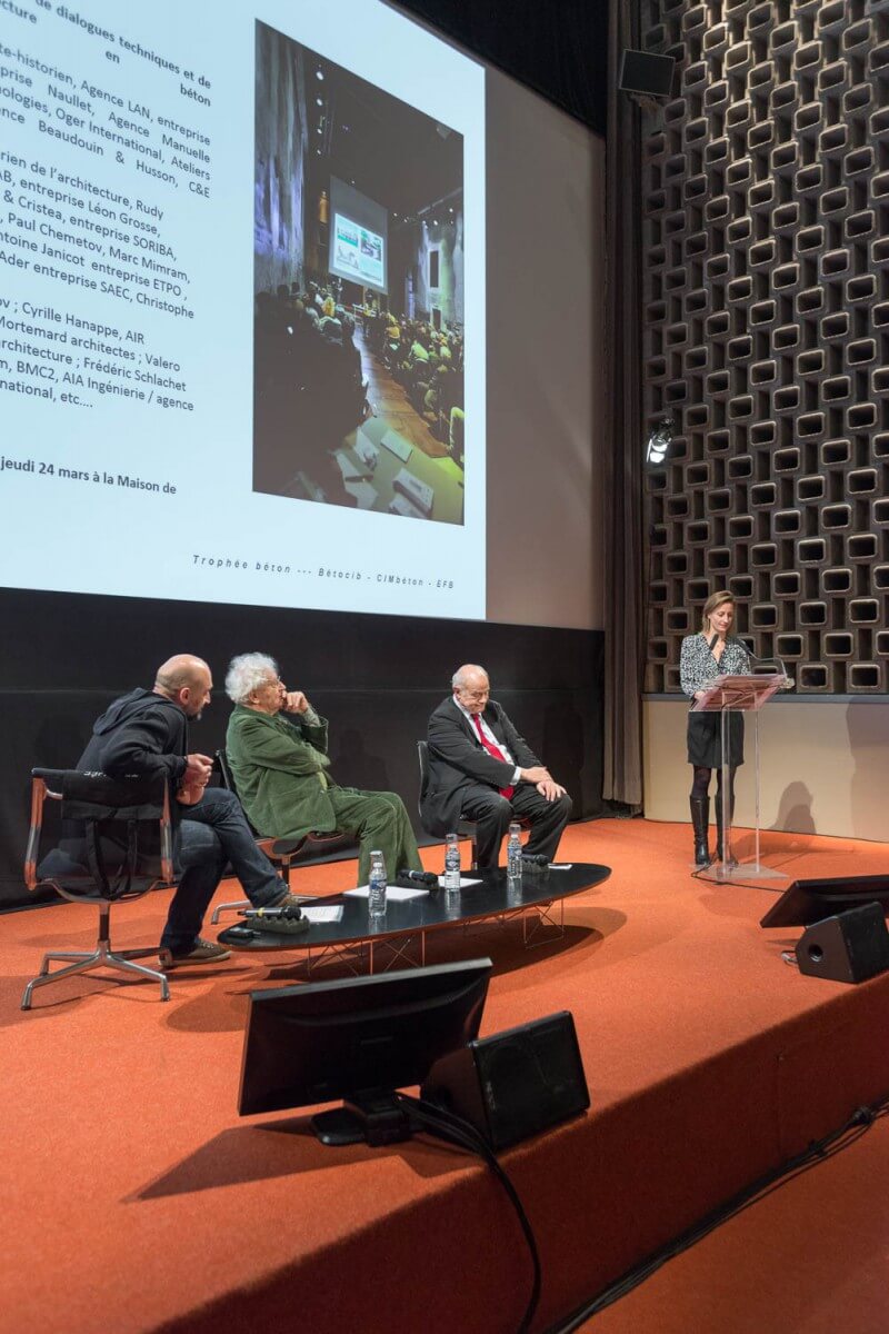 Lancement de la 5e édition du Trophée béton / Conférence L'AUA : une coopérative constructive