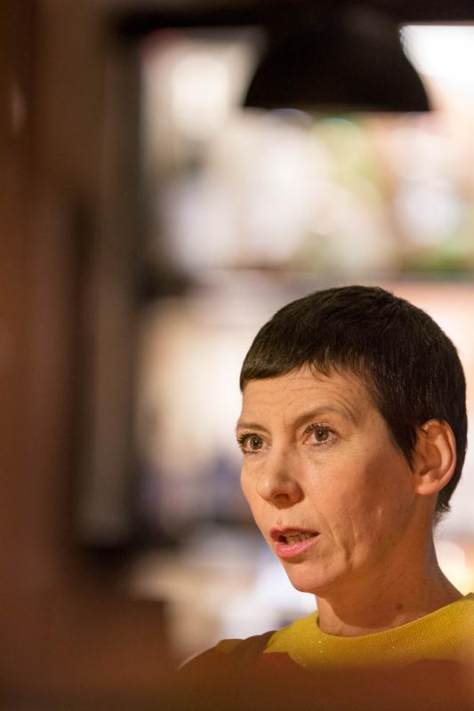 Conférence de Manuelle Gautrand, le 14 février à la Maison de l'architecture Île-de-France à Paris - Photo : Écliptique / Laurent Thion